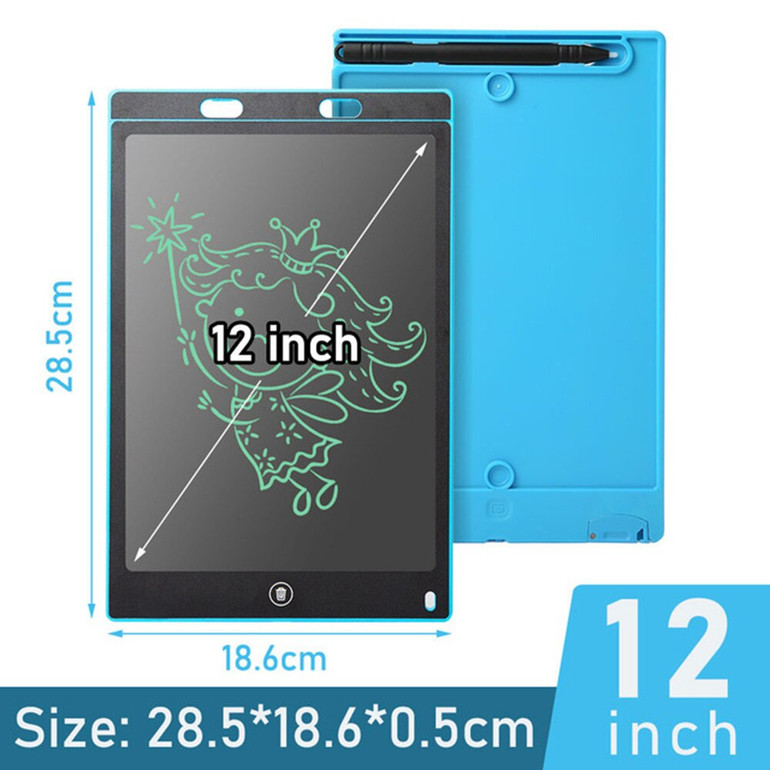 Electronic Drawing Board LCD Screen Writing Tablet Digital Graphic Drawing Electronic Handwriting Pad Board+Pen 4.4'' 8.5'' 12''
