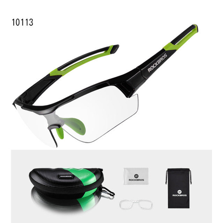 Photochromic Cycling Sunglasses Eyewear