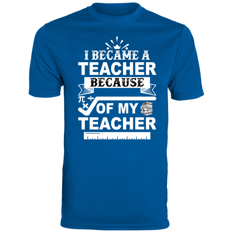 Short-Sleeve Men's Wicking T-Shirt Teacher