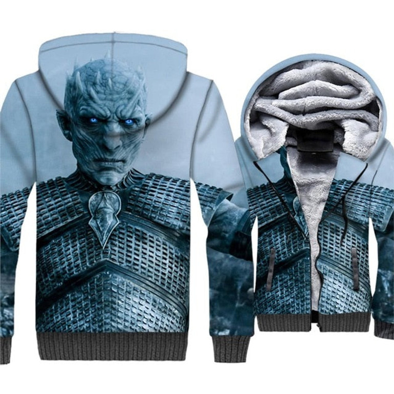 The Night King GOT  3D Hoodies