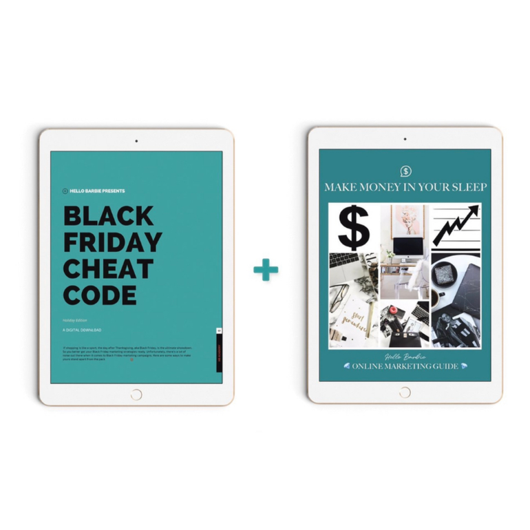 Online Marketing Guide + Black Friday Cheat Code Bundle Deal