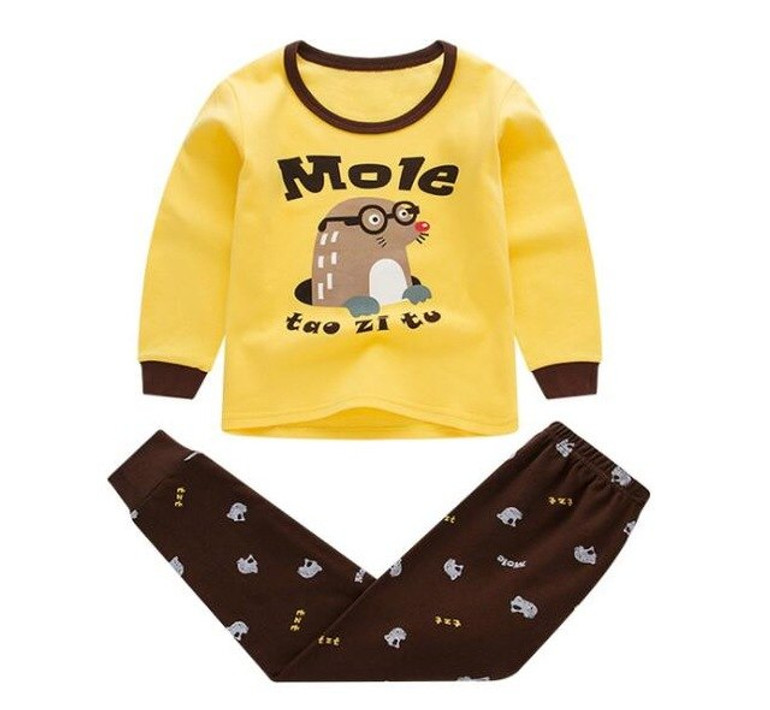 Kids Clothes Big Boys Girls Pajamas Sets Pyjamas Kids Sleepwear Cotton Nightwear Homewear Cartoon Toddler Baby Pyjama SN1412