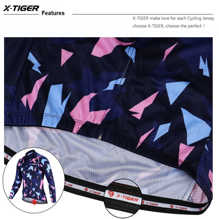 Long Sleeve Pro Cycling Jersey Set