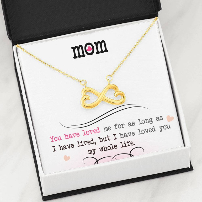 Collection Mom - Mom You Have Love Me - Infinity Hearts Necklace