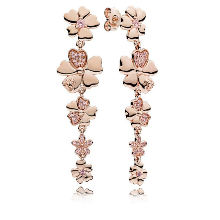 buy now elegant rose gold earrings must have jewelry