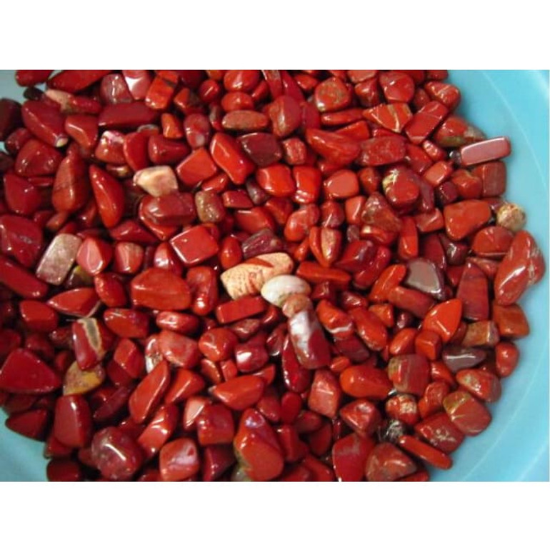 Red Jasper Tumbled Stones (100 grams) (10-20 stones)