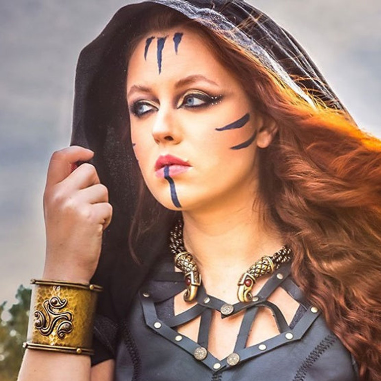 Bronze Raven Torc - Extra Heavy Braid