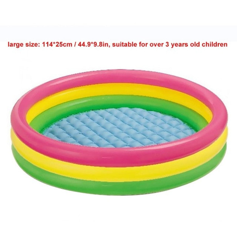 Inflatable Pool Baby Swimming Pool Piscina Portable Outdoor Children Basin Bathtub kids pool baby swimming pool water play