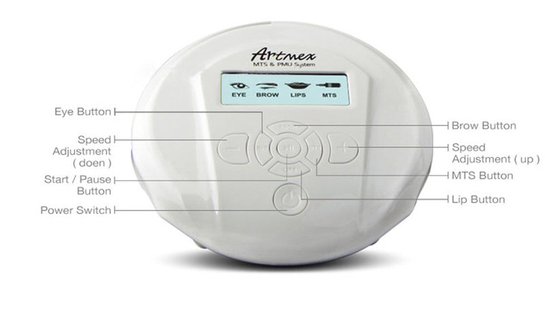 Artmex V6 Permanent Makeup Eyebrow Tattoo Machine With Digital Control Panel