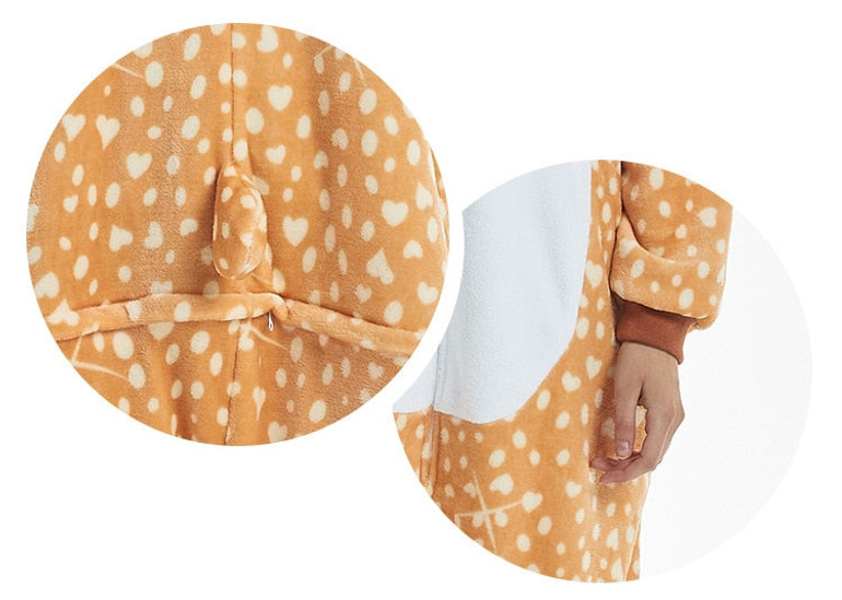 Deer Adult Onesie Pajama Costume Cosplay