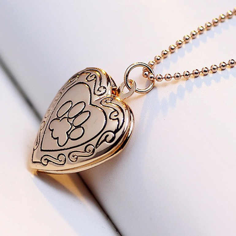 Photo Frame Memory Locket Necklace