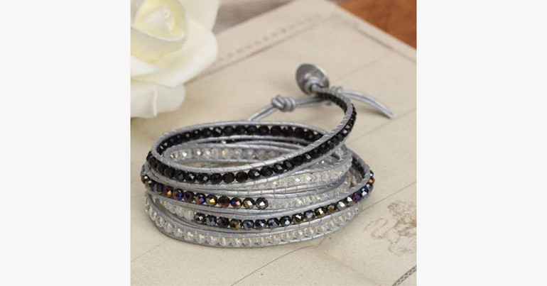 Snow White Wrap Bracelet