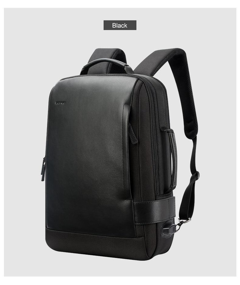 Backpack men usb external charge enlarge 15.6 inch laptop shoulders anti-theft waterproof travel