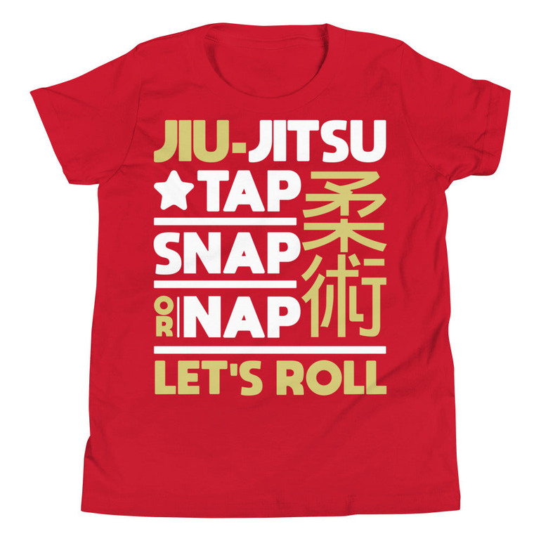 Tap, Snap Or Nap - Youth Short Sleeve T-Shirt