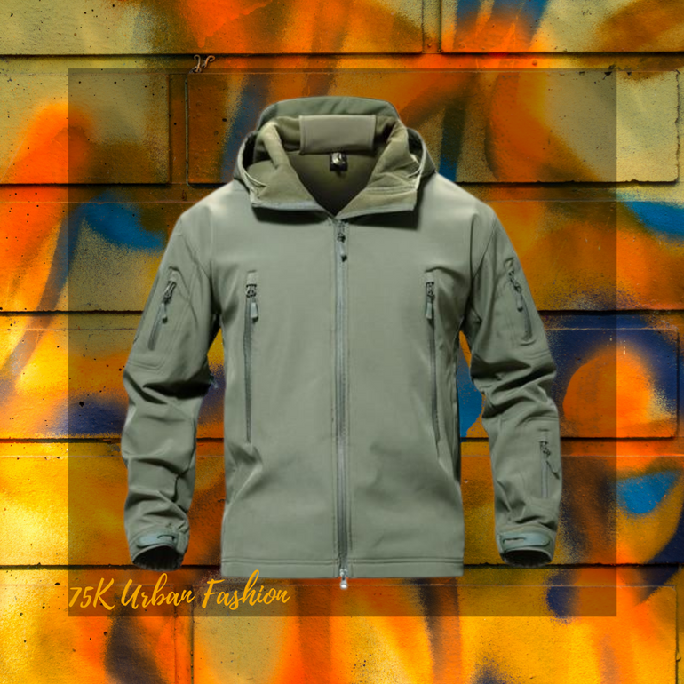Waterproof Shark Skin Military Jacket