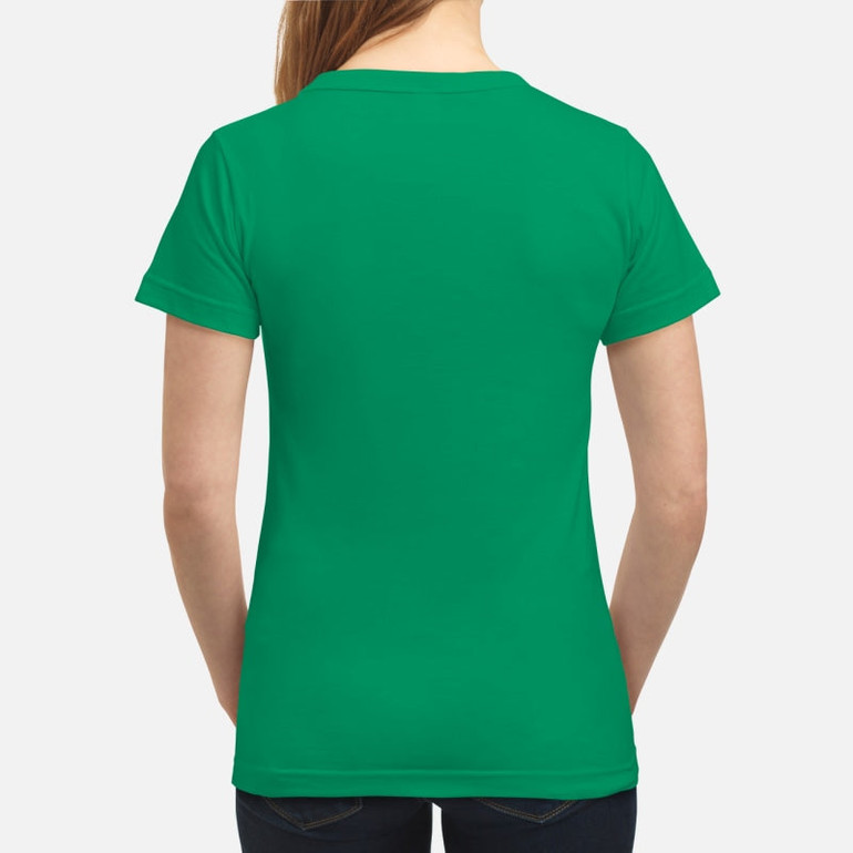 German Shepherd Through The Snow - Women's T-shirt