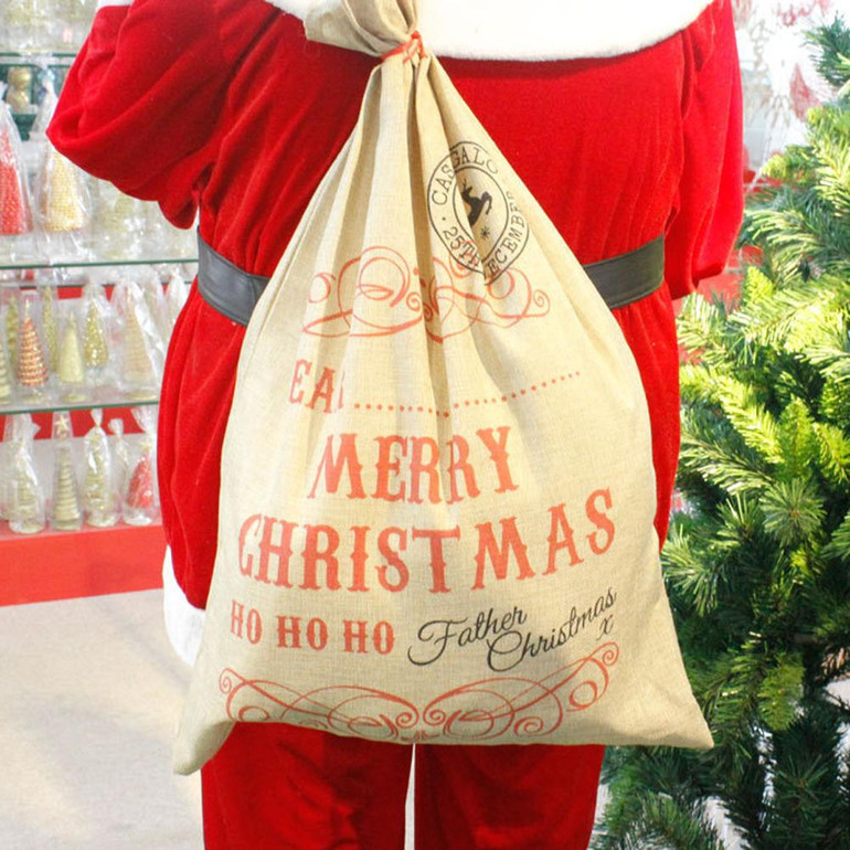 Merry Christmas Santa Stocking Bags