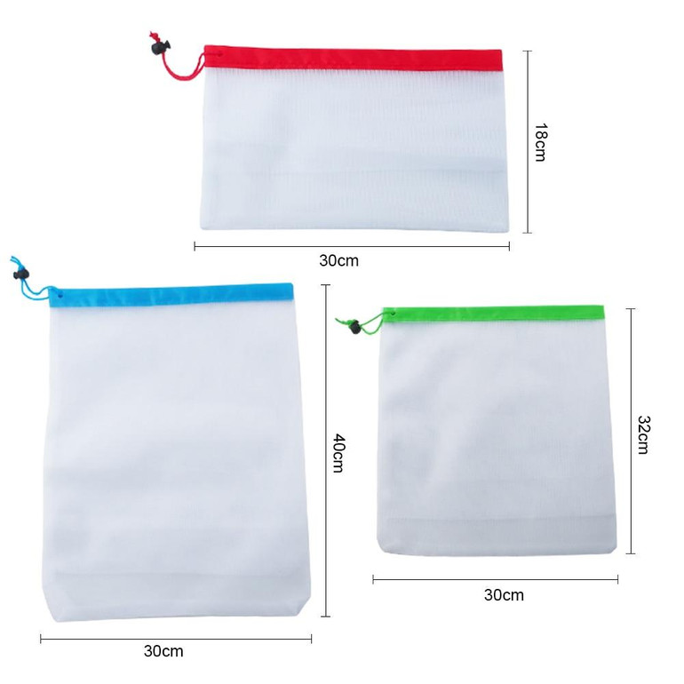 Fresh Produce 12Pcs Reusable Eco Bags