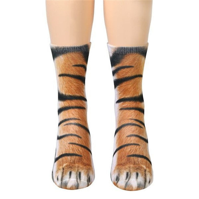 Animal Paw Print Socks
