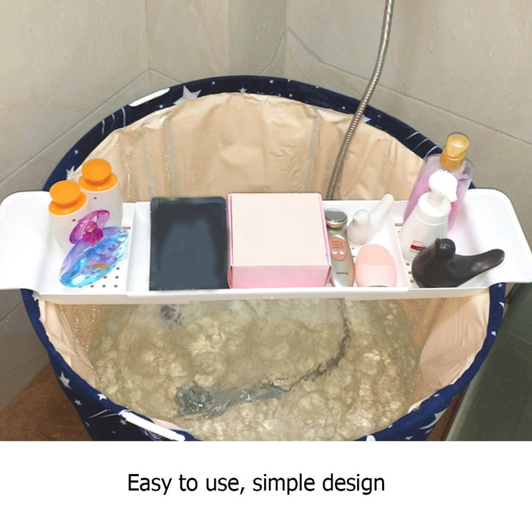 Drain Telescopic Bathtub Rack, Bathroom