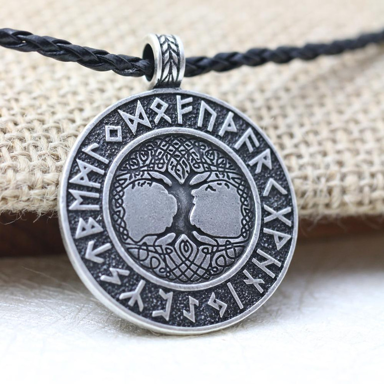 Tree of life - Viking rune pendant