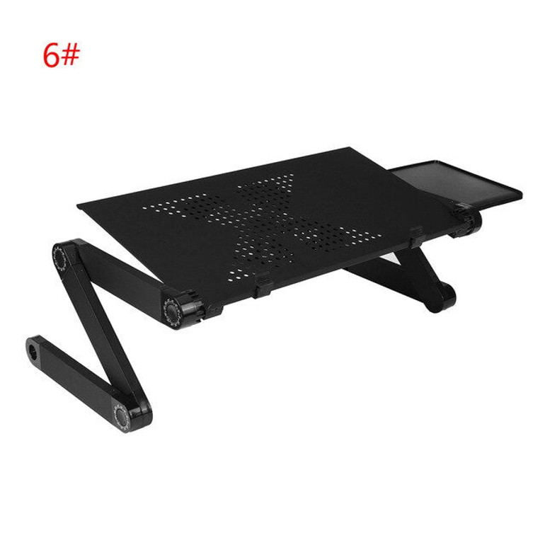 Folding laptop desk