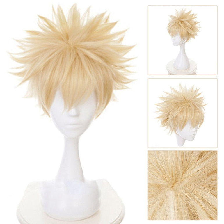 My Hero Academia Katsuki Bakugo Wig Cosplay