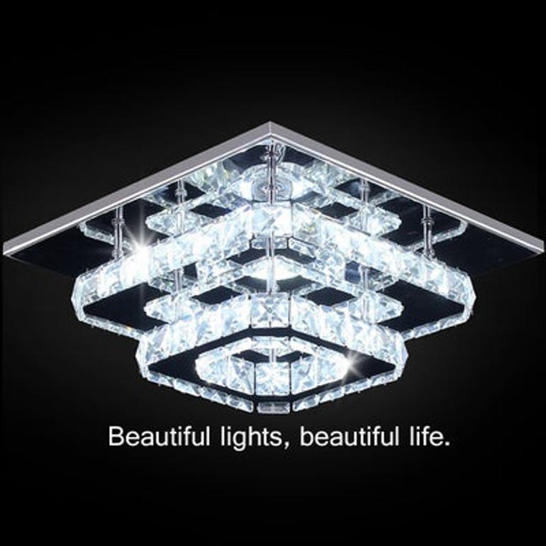 Chandeliers Pendant Lights LED Bulbs Ceiling Crystal Lustre Living Room Light Fixtures