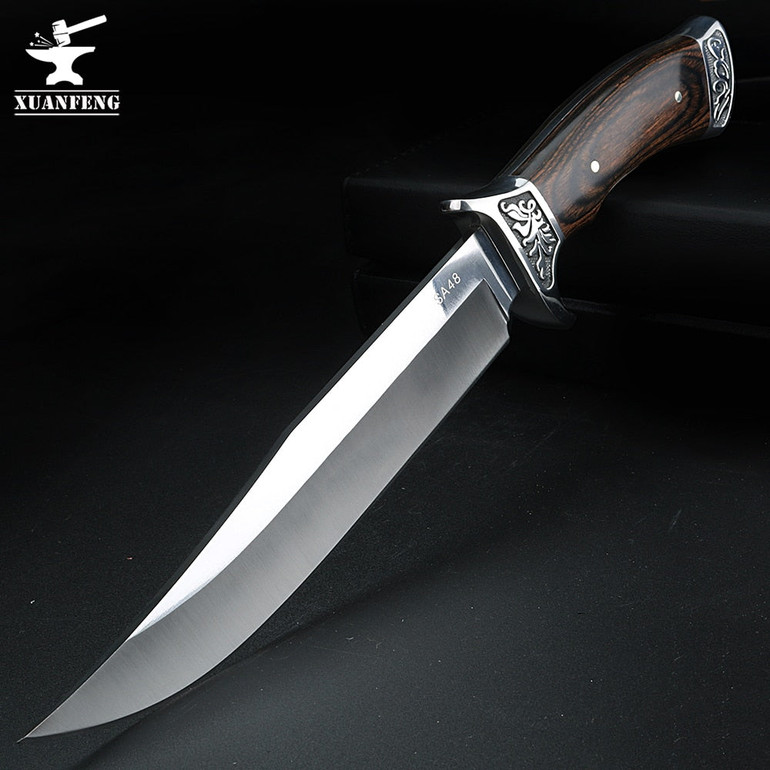 Outdoor camping hunting short knife high hardness fixed blade short knife self-defense knife multifunctional knife