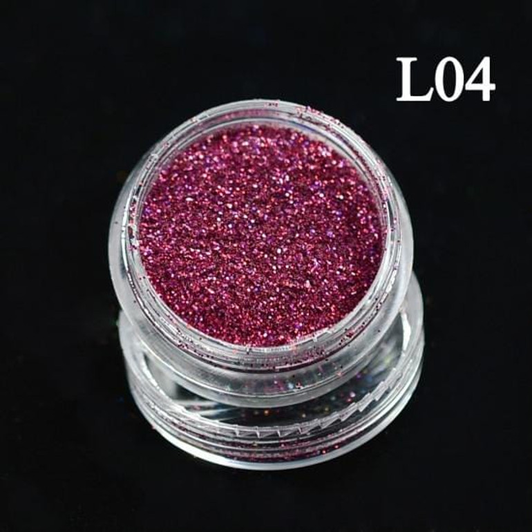 Shining Dust Laser Silver Nail Art Glitter Powder