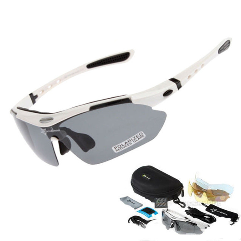 Interchangeable Lens Polarized Cycling Sunglasses