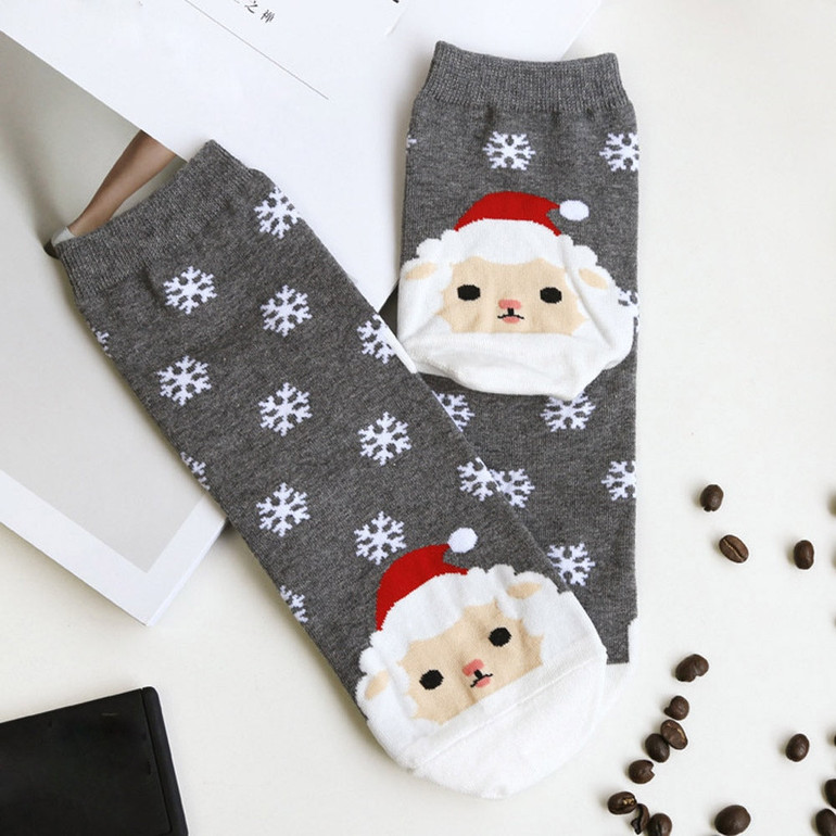 Women Casual fashion Cartoon socks Warm and Cotton