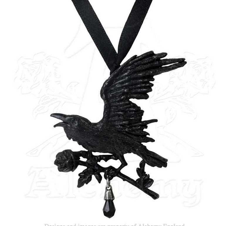 Harbinger Pendant Necklace, Alchemy Gothic