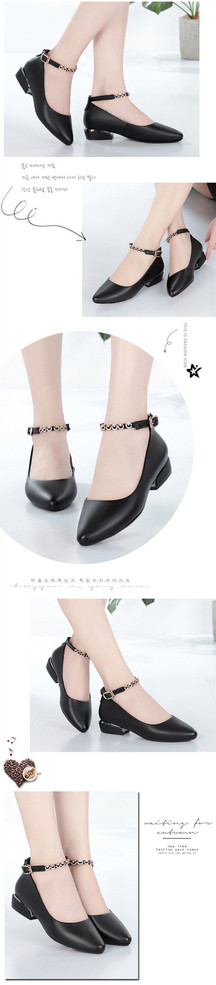 genuine leather ballet sweet flat shoes
