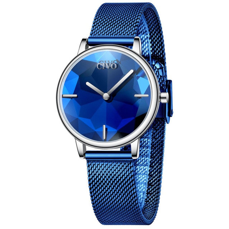 Luxury Waterproof Rose gold Quartz Watches