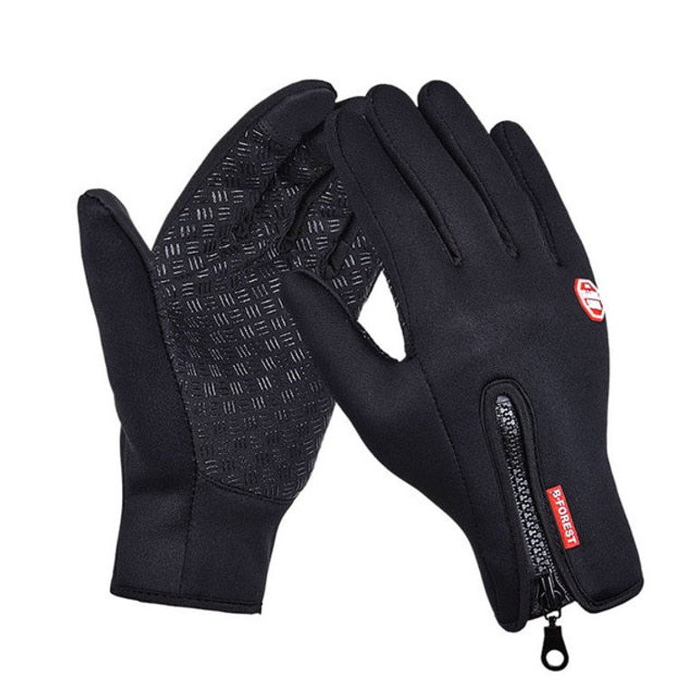 ROPALIA - Classic Winter Leather Touch Screen Gloves