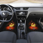 Flareon Pokemon in black Car Floor Mats