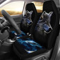 Neon Wolf Car Seat Covers