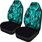 Teal Camo Car Seat Covers