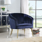 Bavery Sloped Arm Accent Chair Blue