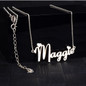 In Your Own Words™ Stainless Steel Custom Name Necklace