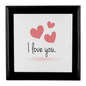 I love you Jewelry and Keepsake Box
