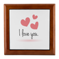 I love you Jewelry and Keepsake Box