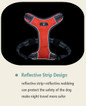 Reflective Breathable Mesh Dog Harness Vest