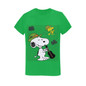 Snoopy St Patricks Women's Heavy Cotton Short Sleeve T-Shirt
