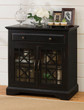 Spacious 32" Wooden Accent Chest, Black