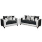Black Velvet Living Set