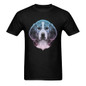 Beagle Black Heavy Cotton T-Shirt for Men