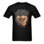Rottweiler Black Heavy Cotton T-Shirt for Men