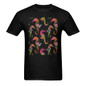 Seahorse Black Heavy Cotton T-Shirt for Men